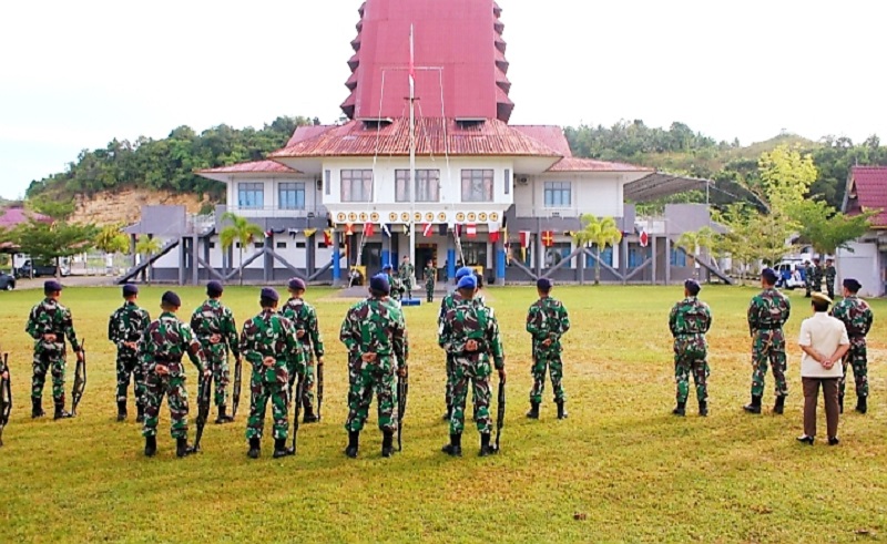 Danlanal Nias Tegaskan Netralitas TNI Pada Pemilu 2024