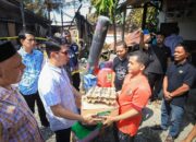 Pj Sekdako Serahkan Bantuan Korban Kebakaran Di Bandara Baru