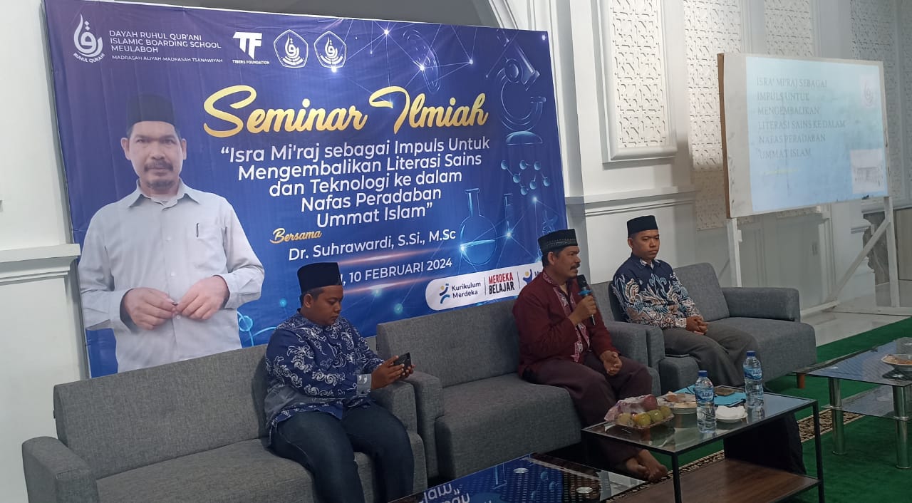 Dayah Ruhul Qurani Gelar Isra Mikraj Berbasis Sains Dayah Ruhul Qurani Gelar Isra Mikraj Berbasis Sains