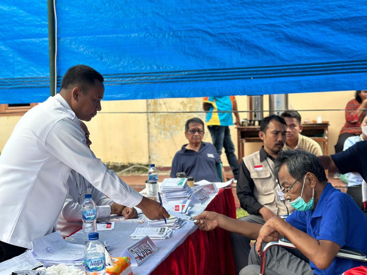 Pemilu Di Lapas Kelas IIA Pematangsiantar Berlangsung Tertib, Aman Dan Lancar