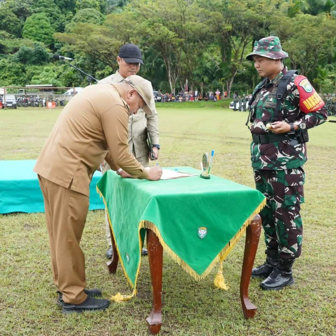 Pj Bupati Irup Pembukaan TMMD Ke-119 Kodim 0110/Abdya