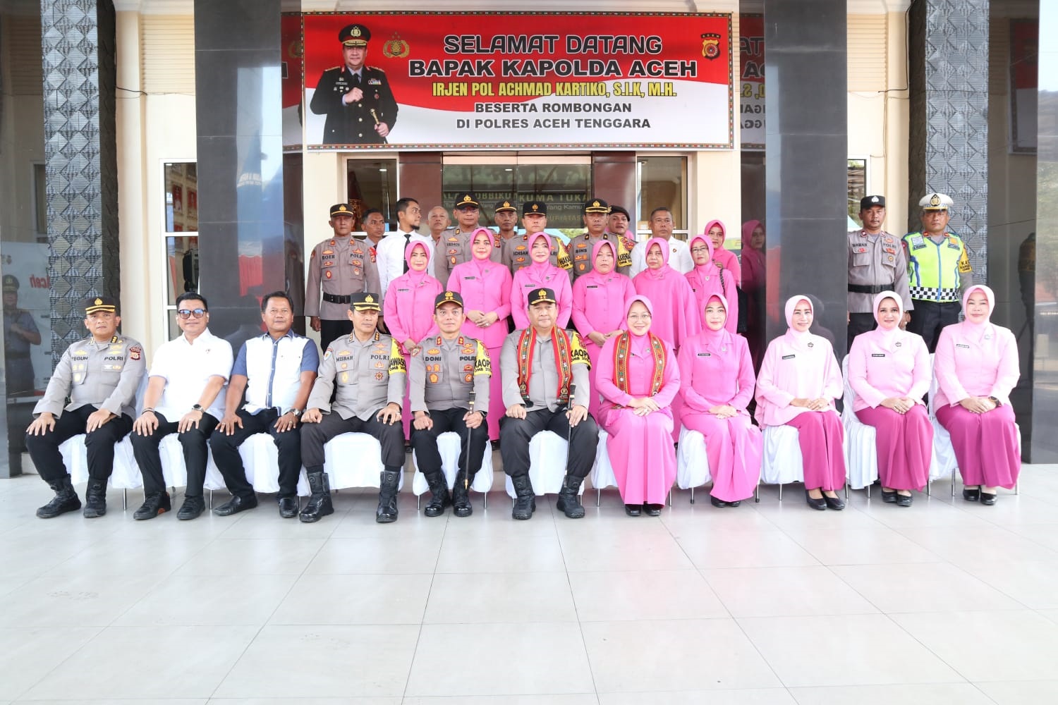 Kapolda Aceh Kunker Ke Polres Agara