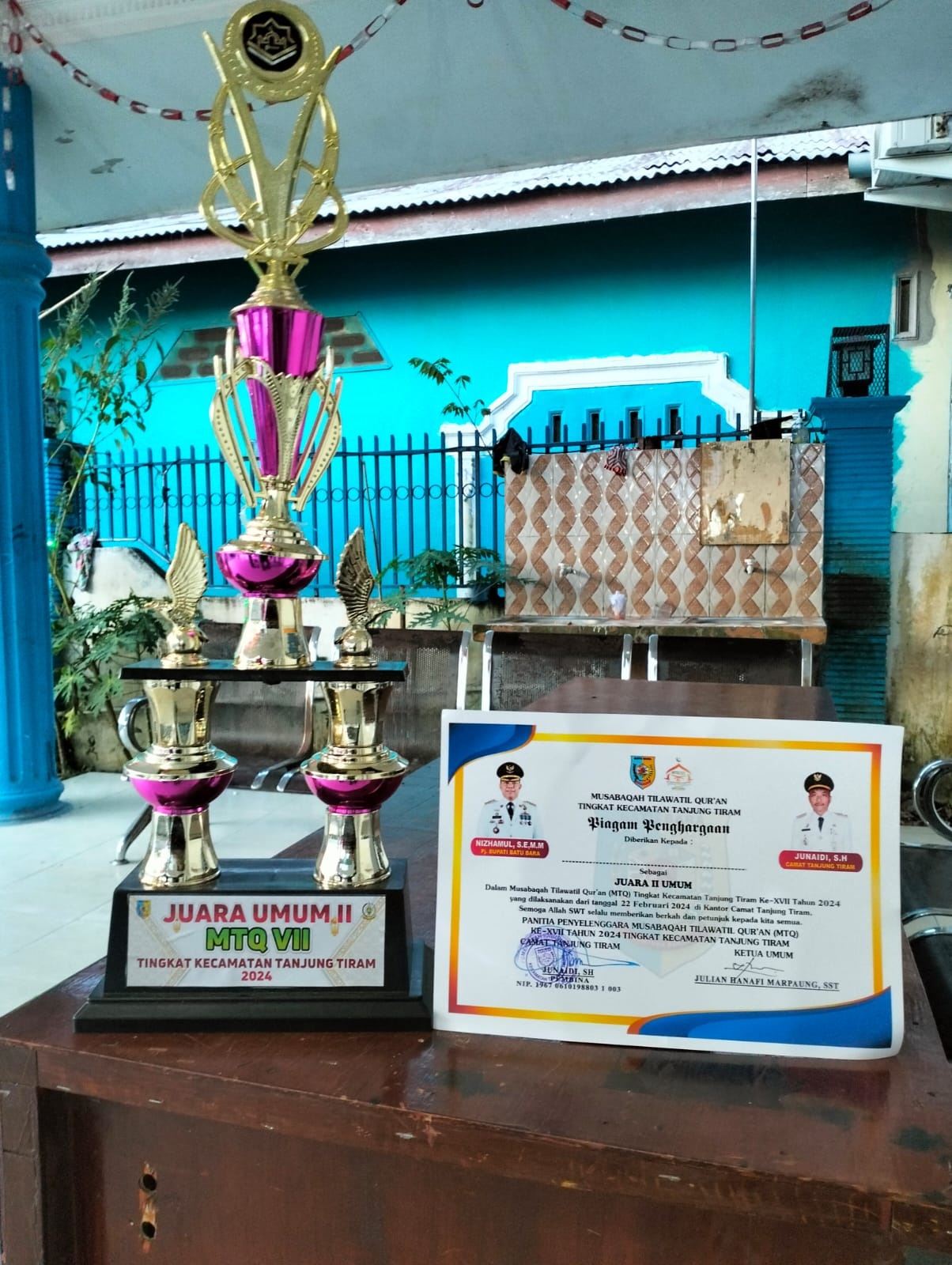 Desa Lalang, Suka Maju, Suka Jaya Juara MTQ XVII Desa Lalang, Suka Maju, Suka Jaya Juara MTQ XVII