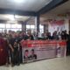 Puluhan pelaku UMKM terdiri dari emak-emak melakukan pertemuan dengan relawan Jemaah Ganjar (JAGA) di salah satu cafe Kota Lhokseumawe, Rabu (7/2). Waspada/Zainuddin Abdullah