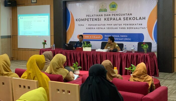 25 Kepala Sekolah Di Banda Aceh Ikut Pelatihan Dan Penguatan Kompetensi