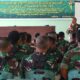 Dansubdenpom IM/1-2 Langsa Aceh Timur, Kapten Cpm Suyanto saat melaksanakan kegiatan Sosialisasi Ops Gaktib Waspada Wira Rencong dan Yustisi Citra Wira Rencong TA. 2024 kepada personel Kodim 0104/Aceh Timur di Aula Serbaguna Makodim 0104/Atim, Senin (5/2). Waspada/dede
