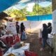 Proses perhitungan perolehan suara di TPS 007 Lingkungan I kelurahan pasar Sibuhuan, kecamatan Barumun, kabupaten Padang Lawas. (Waspada/Idaham Butar Butar)