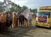 41 Truk Distribusikan Logistik Pemilu Di Aceh Tamiang