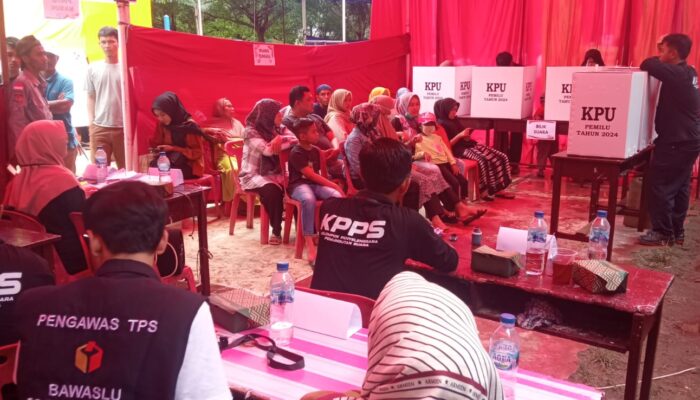 Pemilih Adu Mulut Dengan Petugas KPPS Di Aceh Tamiang