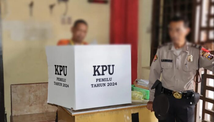 10 Tahanan Polres Asahan Ikut Pemilu