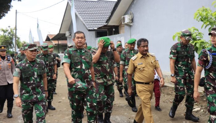 Wali Kota Binjai Dampingi KSAD Kunker Di Kodim 0203/Lkt