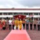 Kegiatan penyambutan dan syukuran serta ramah tamah atas pelantikan So'wa'a Laoli, SE, M.Si sebagai Walikota Gunungsitoli, Rabu (7/2). Waspada /Ist