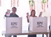 Prabowo-Gibran Unggul Di TPS Wali Kota Gunungsitoli Mencoblos