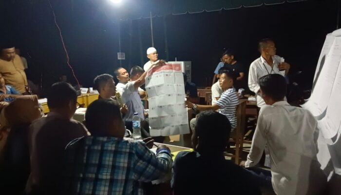 Di Agara, Pencoblosan Dan Penghitungan Suara Berjalan Aman Dan Lancar