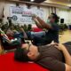 Kegiatan donor darah yang diselenggarakan PT Inalum dalam rangka peringatan hari K3 di perusahaan peleburan aluminium Kuala Tanjung ini. (Waspada/ist)