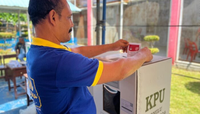 Pemilu Di Lapas Idi Tertib, Capres/Cawapres AMIN Unggul