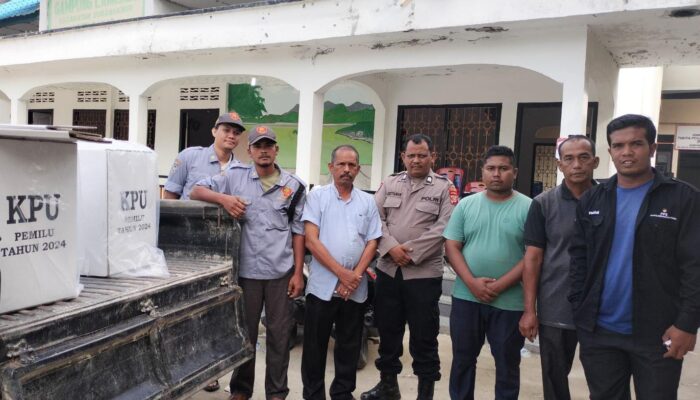 Di Aceh Besar, Kotak Suara Pemilu Sudah Bergeser Ke Kecamatan