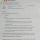 Surat Rekomendasi dari Panwascam Kota Kualasimpang yang ditujukan kepada PPK Kota Kualasimpang, Kabupaten Aceh Tamiang.Waspada/Muhammad Hanafiah