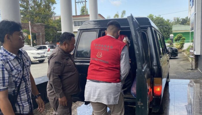 Diduga Korupsi APBDes Rp601 Juta, Kades-Bendahara Ditahan Kejari Deliserdang