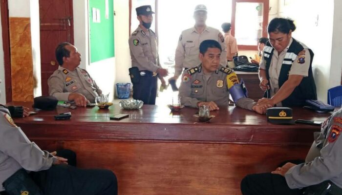 Pasca Pemungutan Suara, Sie Dokkes Polres P.Siantar Cek Kesehatan Personel