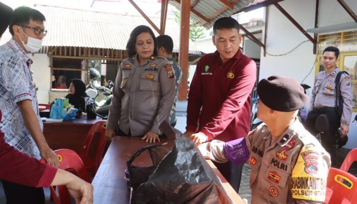 Polres Langkat Mobilisasi Satgas Ban Ops Untuk Jaga Kesehatan Personel Pam Pemilu 