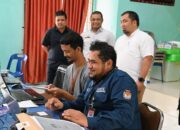 Iswanto Pantau Input Data Hasil Pemilu Di Kecamatan