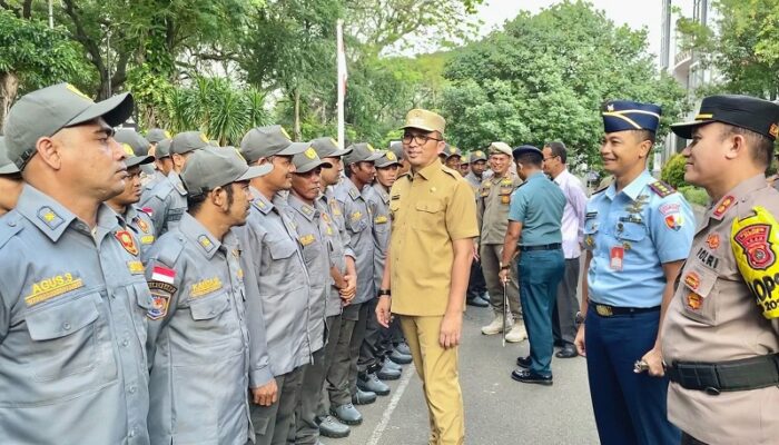 500 Personel Linmas Siap Amankan Pemilu 2024 Di Sabang