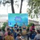 Tampak dalam gambar Pj. Wali Kota Sabang, Reza Fahlevi memberikan ketetangan pers tentang Sabang Marine Festival 2024. (Waspada/TZ)