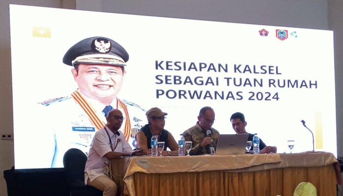 Kalsel Paparkan Kesiapan Tuan Rumah Porwanas Di Rakernas SIWO