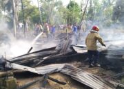 Ditinggal Pergi, Rumah Musnah Terbakar