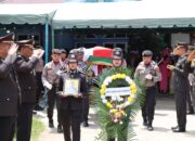Alm Aiptu Sofian Harianto, Korban Laka Lantas Saat Bertugas Dimakamkan