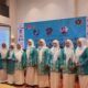 Paduan suara Ikatan Keluarga Wartawan Indonesia (IKWI) Aceh tampil di pentas Hari Pers Nasional (HPN) 2024 di gedung Candi Bentar, Putri Duyung Ancol, Jakarta Utara, Minggu (18/2). (Waspada/Ist)