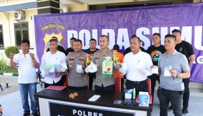 Bandar Sabu 2.7 Kg Ditangkap Satnarkoba Polres Sergai