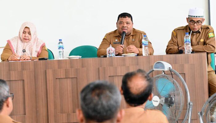 Sulaimi Pimpin Rakor Penanganan Stunting Tingkat Kecamatan