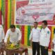 Tampak pengurus PMI Kota Langsa dan Sukarela Palang Merah Indonesia Unit Universitas Samudra (KSR-PMI Unit Unsam) saat merayakan milad XXIV, di Unsam, Kamis (22/2). Waspada/Rapian