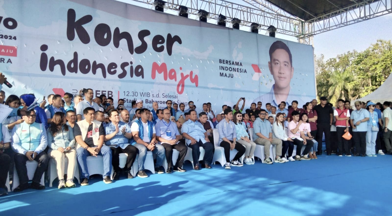 Konser KIM, Prabowo: Kami Bertekad Kerja Sekeras-kerasnya Untuk Rakyat Indonesia