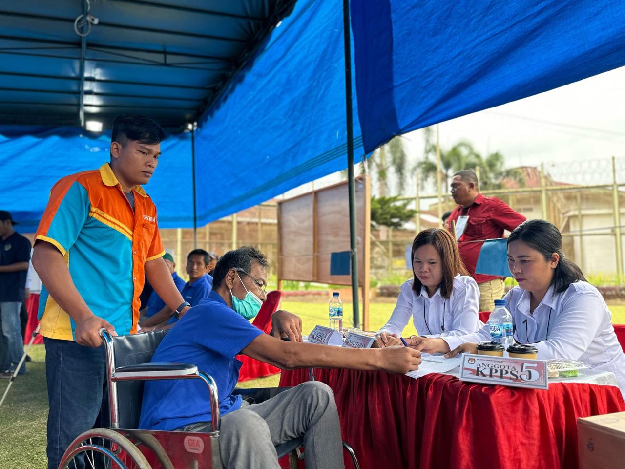 Pemilu Di Lapas Kelas IIA Pematangsiantar Berlangsung Tertib, Aman Dan Lancar