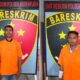 Dua tersangka pengeroyokan, diamankan Unit Reskrim Polsek Indrapura.(Waspada/Ist)
