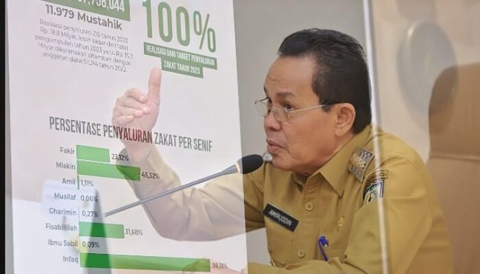Pj Wali Kota Minta Baitul Mal Banda Aceh Tingkatkan Penerimaan Zakat