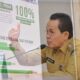 Pj Wali Kota Banda Aceh, Amiruddin, saat berbicara di depan Ketua Baitul Mal Kota Banda Aceh dan jajaran serta para Dewan Pengawas, Selasa (20/4) di pendopo wali kota. (Waspada/Zafrullah)