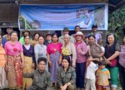 Tim Horas Fisika Mahasiswa Universitas HKBP Nommensen Pengabdian Di Lumban Silintong Pagaran