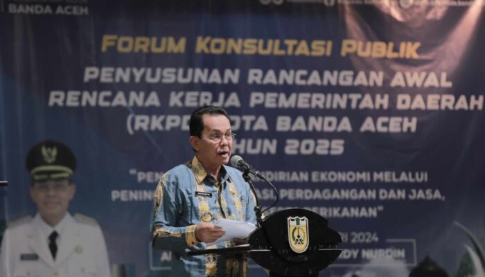 Pj Wali Kota Banda Aceh Harap Masukan Semua Pihak