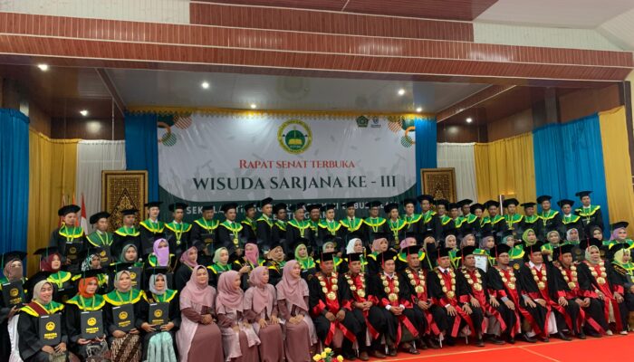 STIT Babussalam Aceh Tenggara Wisuda 65 Sarjana Pendidikan