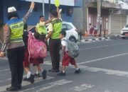 Ciptakan Wilayah Aman Dan Lancar, Personel Polres P.Siantar Gatur Pagi