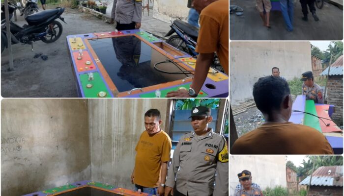 Dilapor Warga, Meja Judi Tembak Ikan Diangkut Polisi