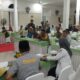 Penjabat Bupati Padanglawas Dr Edy Junaedi, S.STP, M.Si pantau proses pelaksanaan rapat pleno terbuka hasil rekapitulasi penghitungan suara Pemilu serentak tahun 2024.(Waspada/Ist)
