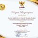 Piagam penghargaan yang diterima RSUDTP Abdya, dari Kementerian PAN-RB, atas prestasi sebagai unit penyelenggara pelayanan publik kategori sangat baik tahun 2023. Rabu (28/2).Waspada/Ist