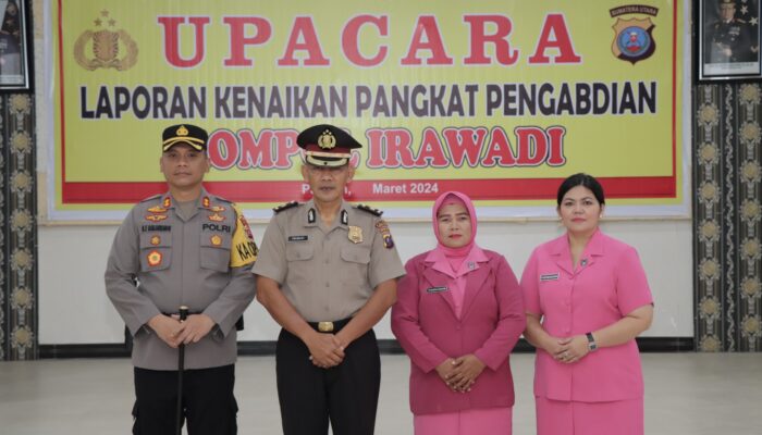 Plh Kasi Humas Polres Tapteng Naik Pangkat Kompol