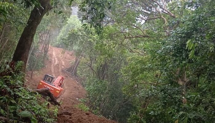 Pengerjaan Jalan TMMD Ke-119 Kodim 0110/Abdya Capai 40 Persen