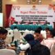 Proses rekapitulasi hasil perhitungan perolehan suara Pemilihan Umum (Pemilu) 2024 yang dilaksanakan KPU Padangsidimpuan di Aula Mega Permata Hotel Kota Padangsidimpuan, Kamis (29/2). Waspada/Mohot Lubis.